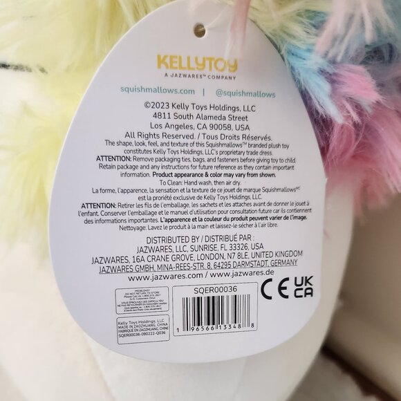 Squishmallows 8" Zaylee Easter Bigfoot Plush Toy NWT - Picture 13 of 15